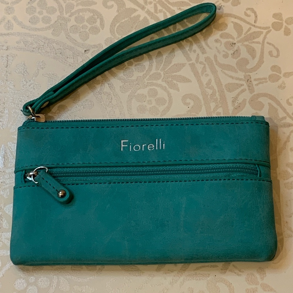 FIORELLI Green Wristlet Wallet